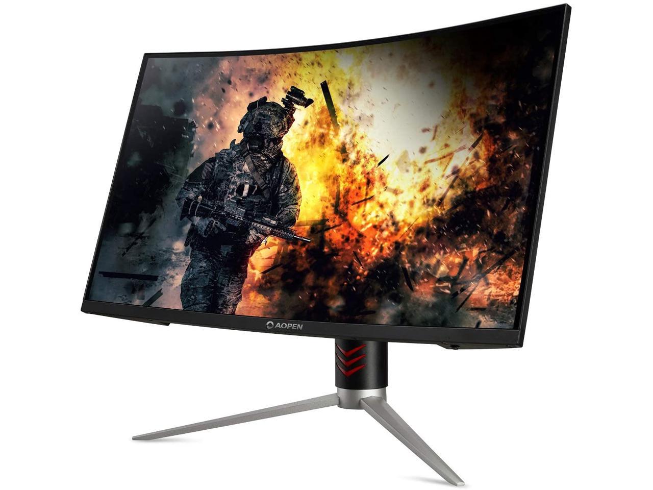 AOPEN 27HC2R 27" Curved Gaming Monitor 1920x1080 16:9 4ms AMD FreeSync