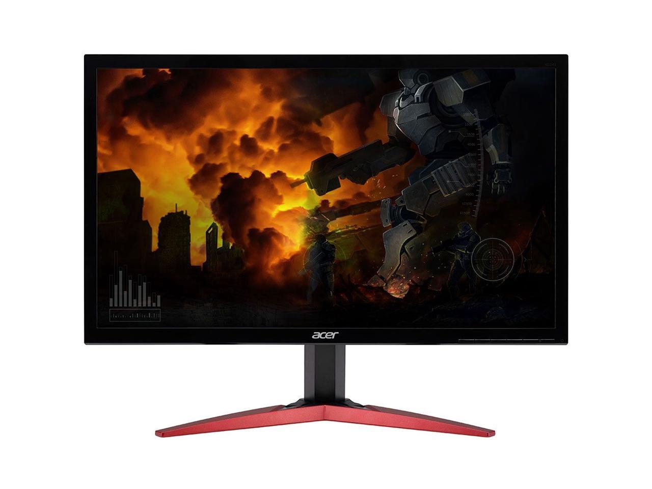 Acer KG1 24" Widescreen Monitor Display Full HD (1920x1080) 1 ms GTG 16:9 144 Hz