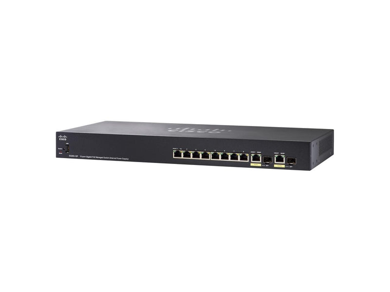 Cisco Sg355-10P 10-Port Gigabit Poe Managed Switch