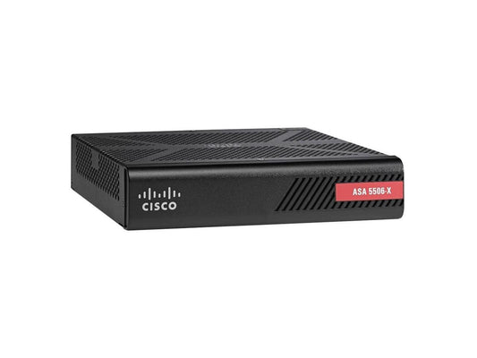 CISCO ASA 5506-X with Threat Defense Software, 8 GE Data, 1 GE Mgmt., AC, 3 DES / AES (ASA5506-FTD-K9 )