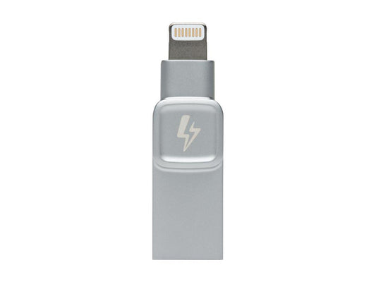 Kingston - C-USB3L-SR32G-EN - Kingston DataTraveler Bolt Duo - 32 GB - Lightning, USB 3.1 Type A - Silver - 1