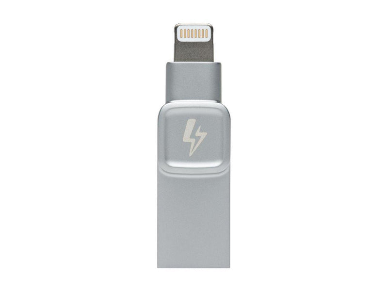 Kingston - C-USB3L-SR32G-EN - Kingston DataTraveler Bolt Duo - 32 GB - Lightning, USB 3.1 Type A - Silver - 1
