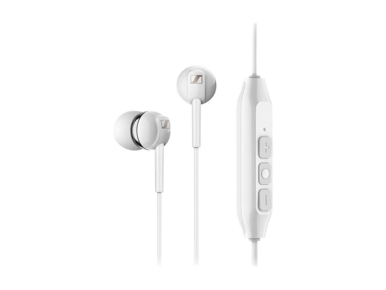 Sennheiser CX 150BT Wireless In-Ear Headphones with Bluetooth 5.0 (White)