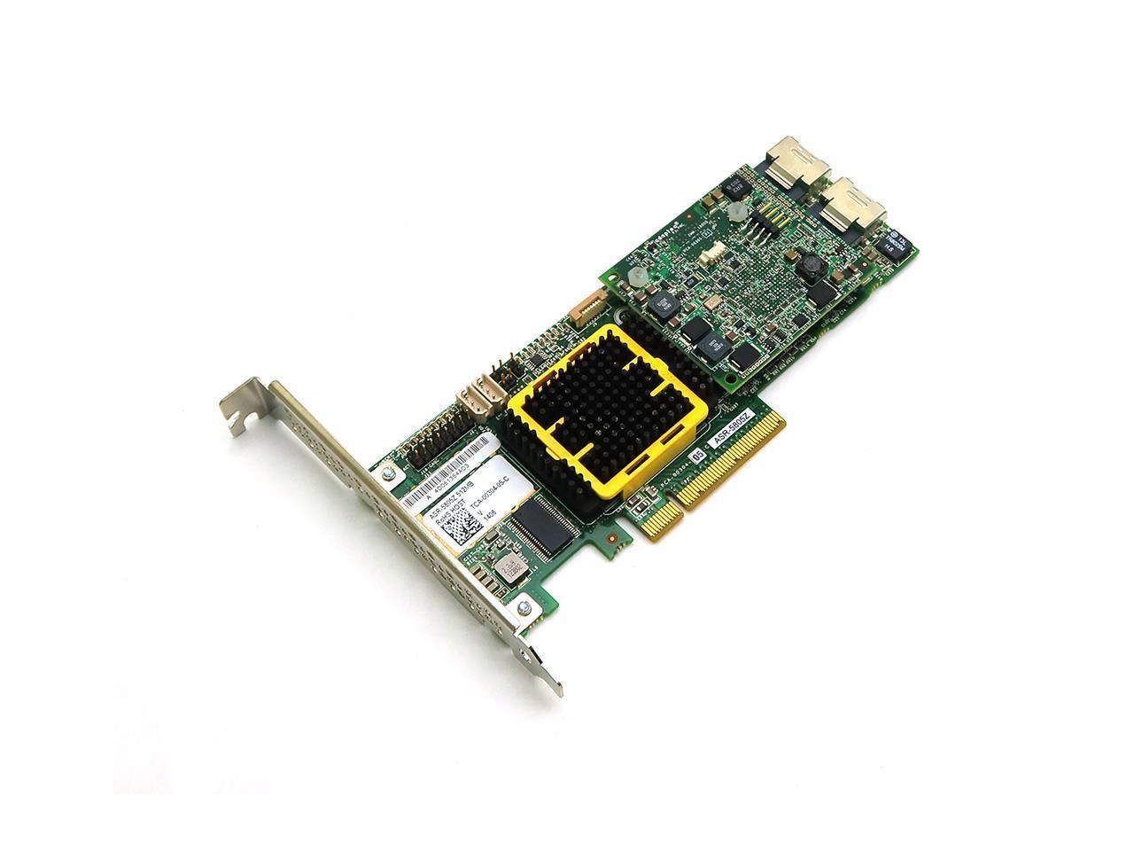 ASR-5805Z Adaptec 512MB PCI-E X8 Sas/Sata 3GB/S Raid Controller Card 2266900-R Sata & SAS Raid Controller Cards