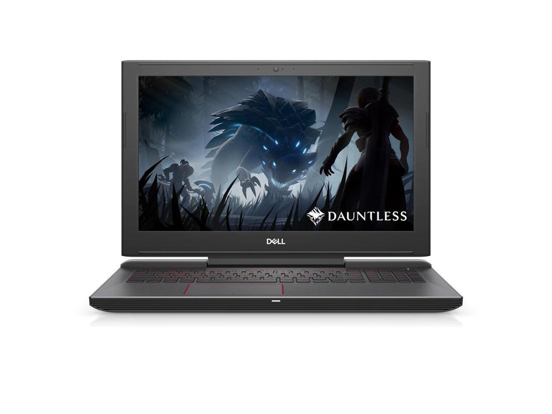 Dell G5 G5587 Gaming Laptop 15.6", Intel Core i7-8750H, NVIDIA GeForce GTX 1050Ti 4GB, 8GB RAM, 1TB + 128GB SSD Storage , Backlit Keyboard - Licorice Black -G5587-7139BLK-PUS