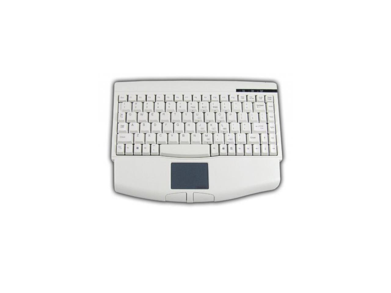 Adesso Mini Touchpad USB Keyboard for Windows with Wrist Rest (ACK-540UW)
