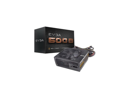 EVGA 600 B1, 80+ BRONZE 600W, 3 Year Warranty, Includes FREE Power On Self Tester, Power Supply 100-B1-0600-KR