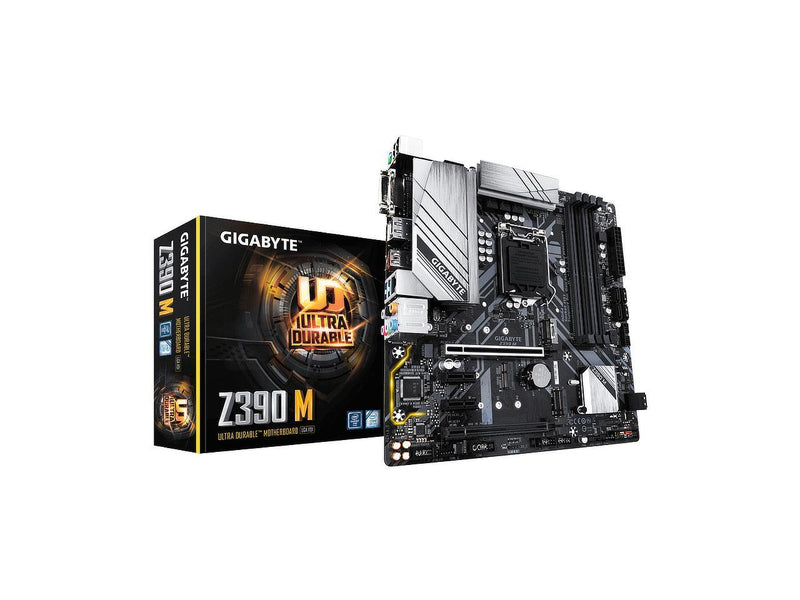 Z390 M LGA 1151 Intel Z390 DDR4 Micro ATX Motherboard (Z390 M)