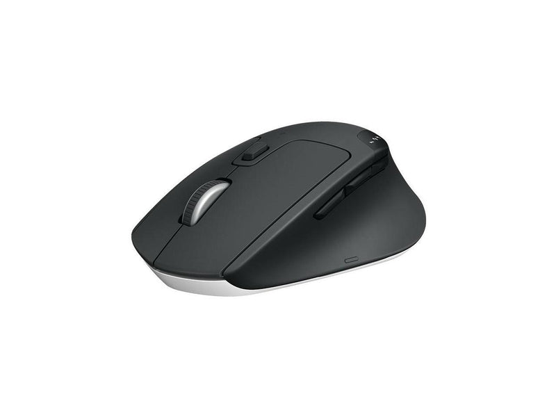 Logitech M720 Triathlon - Mouse - right-handed - optical - 7 buttons - wireless - Bluetooth, 2.4 GHz - USB wireless rece