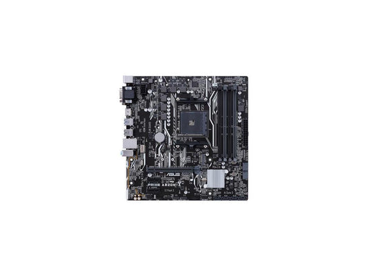 ASUS AMD PRIME A320M-A Socket AM4 DDR4 Micro ATX Motherboard (90MB0VA0-M0EAY0)