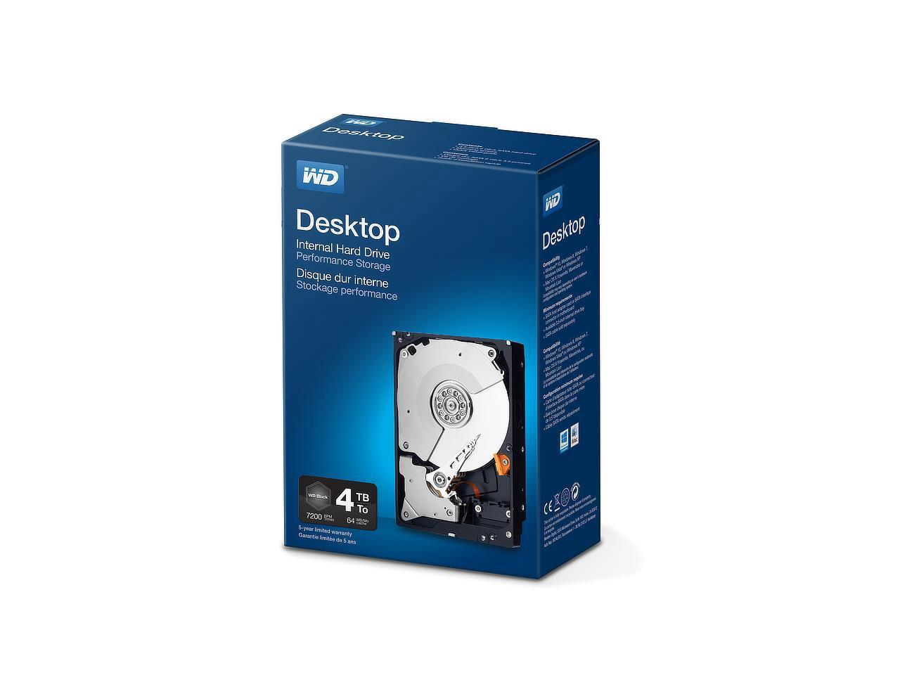 Western Digital Desktop Performance 3.5 4000 GB Serial ATA III (WD DESKTOP MA...