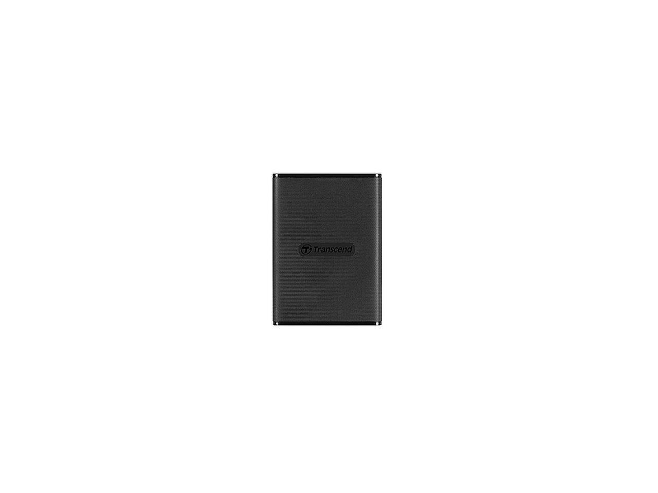 Transcend ESD230C 240 GB Solid State Drive - External - Portable - Black