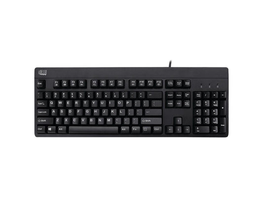 Adesso Ip67 Rated Waterproof, Antimicrobial Multimedia Usb Keyboard With 2X Pri