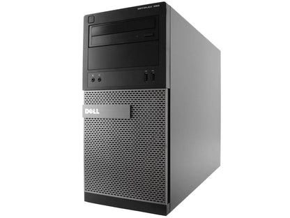 Dell Dell 390 Tower Computer PC, 3.20 GHz Intel i5 Quad Core Gen 2, 8GB DDR3 RAM, 500GB SATA Hard Drive, Windows 10 Home 64 bit (Grade B)