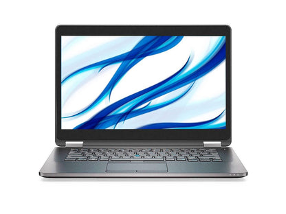 Dell Latitude E7470 Laptop Computer, 2.60 GHz Intel i7 Dual Core Gen 6, 8GB DDR4 RAM, 256GB SSD Hard Drive, Windows 10 Professional 64 Bit, 14" Screen