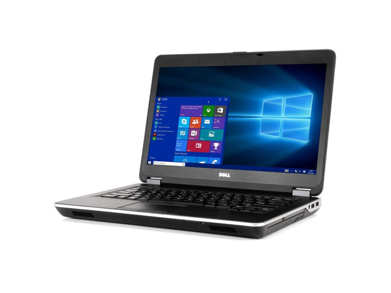 Dell Latitude E6440 Laptop Computer, 2.60 GHz Intel i5 Dual Core Gen 4, 4GB DDR3 RAM, 500GB SATA Hard Drive, Windows 10 Home 64 Bit, 14" Screen (Grade B)