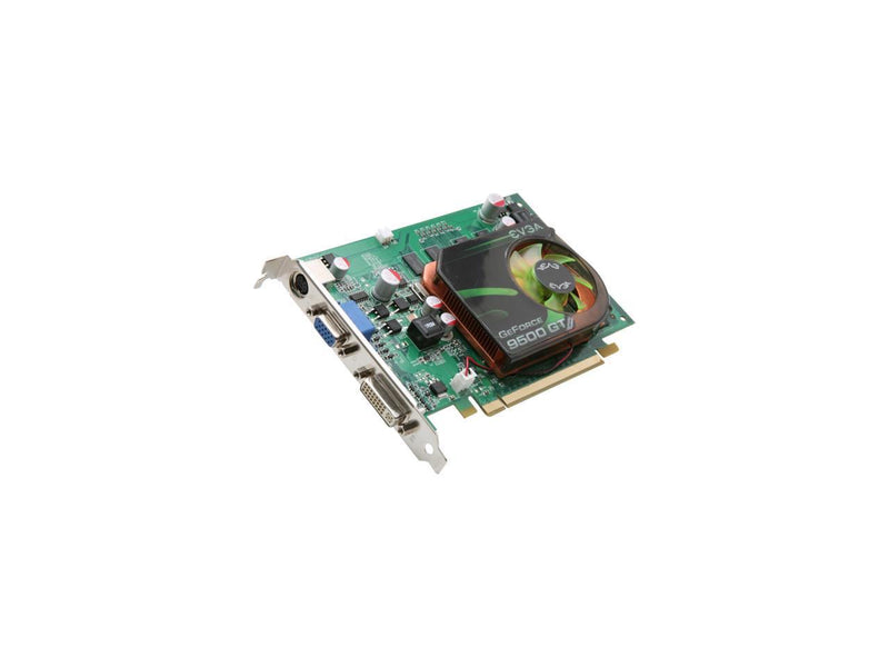 EVGA GeForce 9500 GT DirectX 10 01G-P3-N958-LR 1GB 128-Bit DDR2 PCI Express 2.0 x16 HDCP Ready Video Card
