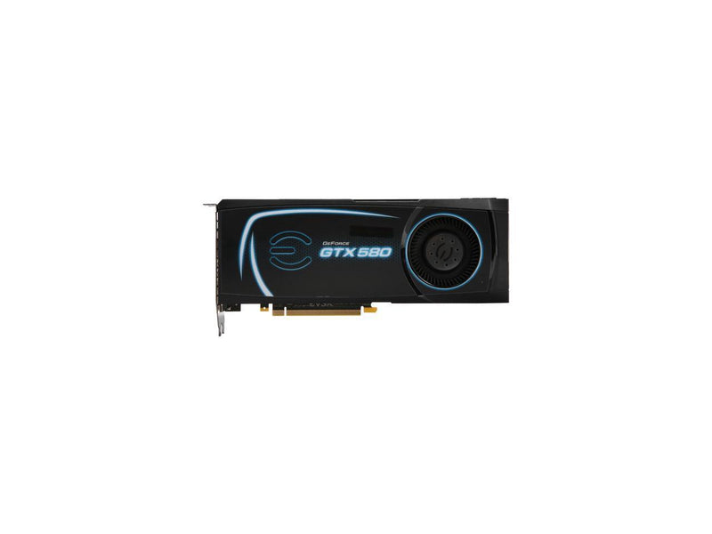 EVGA GeForce GTX 580 (Fermi) DirectX 11 03G-P3-1584-AR 3GB 384-Bit GDDR5 PCI Express 2.0 x16 HDCP Ready SLI Support Video Card