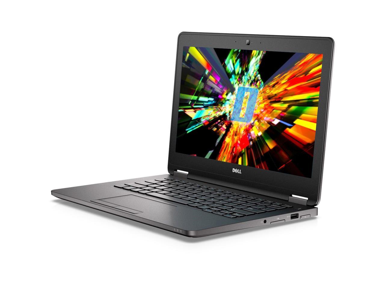 Dell Latitude E7270 12.5" Laptop, Intel Core i7 6600U 2.6Ghz, 16GB DDR4, 256GB M.2 SSD, HDMI, Webcam, Windows 10