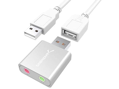 SABRENT AU-EMAC USB EXTERNAL STEREO SOUND ADAPTER