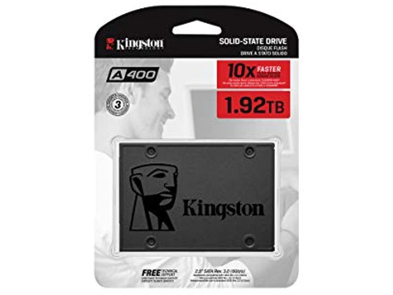 Kingston A400 2.5" 1.92TB SATA III Internal Solid State Drive (SSD) SA400S37/1920G