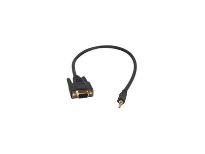 C2G 02445 1.5FT VELOCITY™ DB9 FEMALE TO 3.5MM MALE ADAPTER CABLE