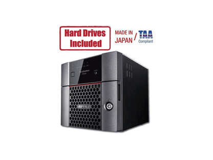 Buffalo TeraStation 3220DN Desktop 4 TB NAS Hard Drives Included TS3220DN0402