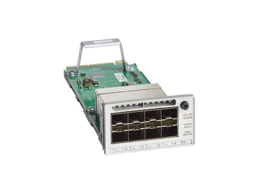 Cisco - C9300-NM-8X - Cisco Catalyst 9300 8 x 10GE Network Module - For Data Networking 8 10GBase-X Network - Twisted