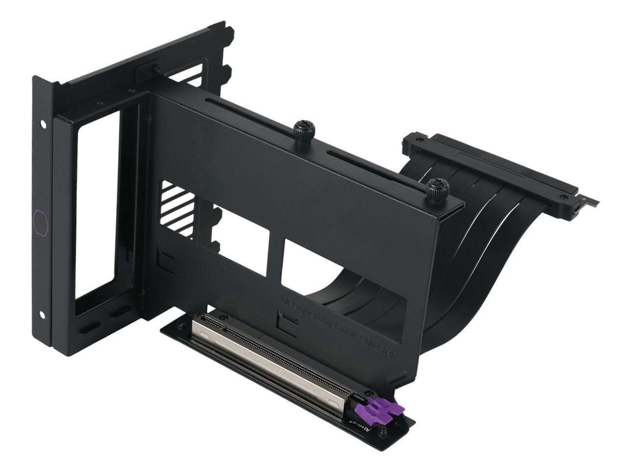 Cooler Master Accessory: Universal Vertical Graphics Card Holder Kit Ver.2 - For Full Tower / Standard ATX Chassis with at least 7 available PCI slots