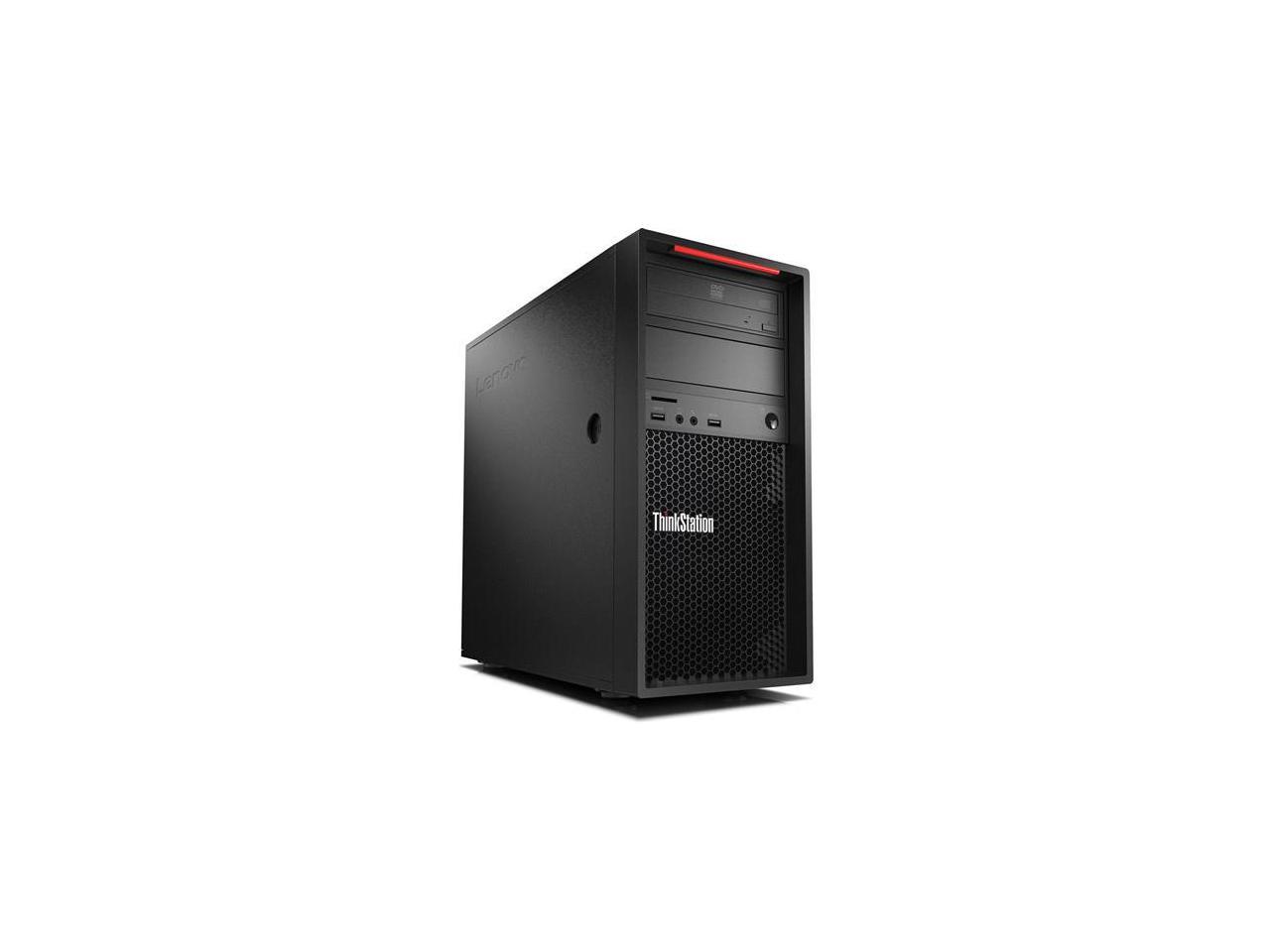Lenovo 30BX001AUS Thinkstation P520C 30Bx - Tower - 1 X Xeon W-2123 / 3.6 Ghz - Ram 16 Gb - Ssd 512 Gb - Tcg Opal Encryption - Dvd-Writer - Quadro P2000 - Gige - Win 10 Pro 64-Bit - Monitor: None - T