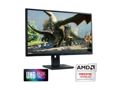 Acer ET2 31.5" LED Widescreen Monitor 4K UHD 3840 x 2160 4ms 60Hz 300 Nit (VA)