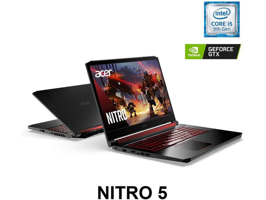 Newest Acer Nitro 5 15.6" Full HD IPS Gaming Laptop | Intel Quad Core i5-9300H Quad Core|12GB DDR4|256GB M.2 SSD| Nvidia Geforse GTX1650 4G GDDR5 | Backlit Keyboard | HD Webcam | Window 10