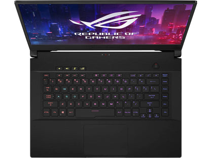 Asus ROG Zephyrus M Thin and Portable Gaming Laptop| 15.6â€? 144Hz Full HD IPS|NVIDIA GeForce GTX 1660Ti 6GB GDDR6| Intel Core i7-9750H|16GB DDR4 RAM|512B PCIe SSD|Per-Key RGB| Windows 10 Pro