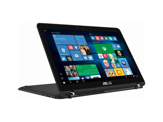 Asus Convertible 2-in-1 15.6 Full HD Touchscreen LED backlight Gaming Laptop | Intel Core i7-7500U 2.7GHz | 16GB DDR4 RAM | 2TB HDD+256G SSD | NVIDIA GeForce 940MX | Thunderbolt | Win10 Black Aluminum
