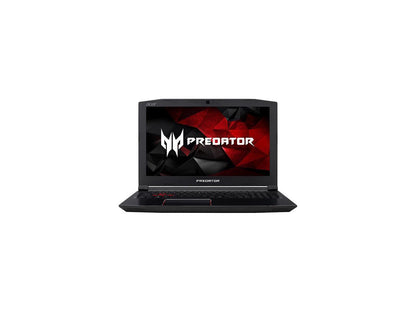 Acer Predator Helios 300 Gaming Laptop, 15.6" Full HD IPS, Intel i7-7700HQ CPU, 16GB DDR4 RAM, 256GB SSD, GeForce GTX 1060-6GB, VR Ready, Red Backlit KB, Metal Chassis, Windows 10 64-bit, G3-571-77QK