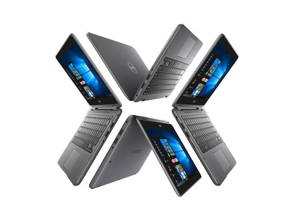 2018 Flagship Dell Inspiron 11.6" Business 2 in 1 HD Touchscreen Laptop/Tablet|AMD Dual-Core A9-9420e|8GB DDR4|128GB SSD|AMD Radeon Graphics|MaxxAudio|Bluetooth|802.11bgn|HDMI|HD Webcam|USB 3.1|Win 10