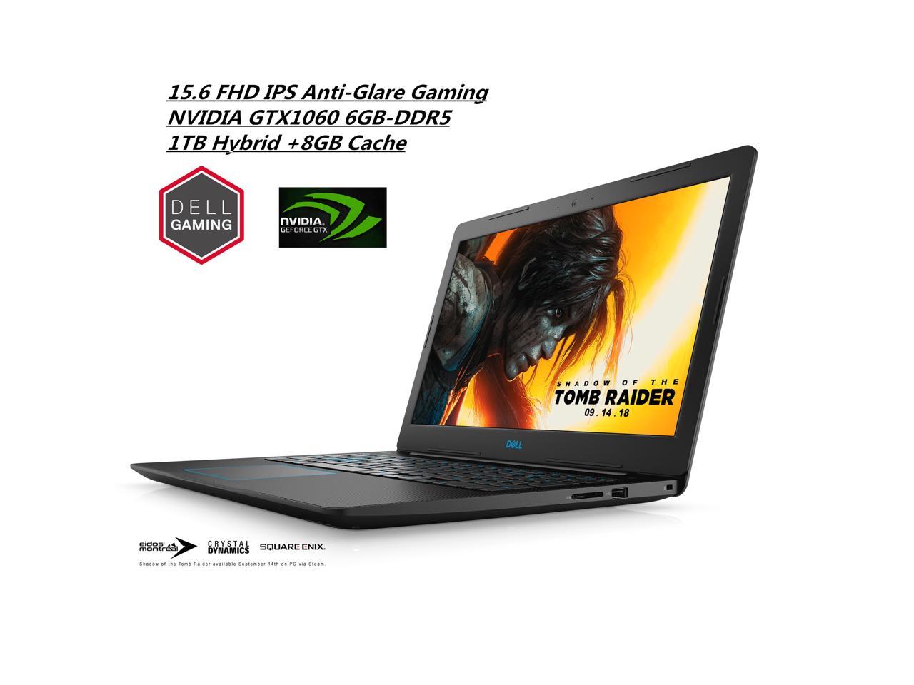 Dell Gaming 15" Full HD Widescreen Anti-Glare Laptop|8th Gen Intel Core i5-8300H Quad-core|8GB RAM|1TB Hybrid Hard Drive+8GB Cache| NVIDIA GTX1060 6G|Backlit Keyboard|MaxxAudio Pro|Windows 10