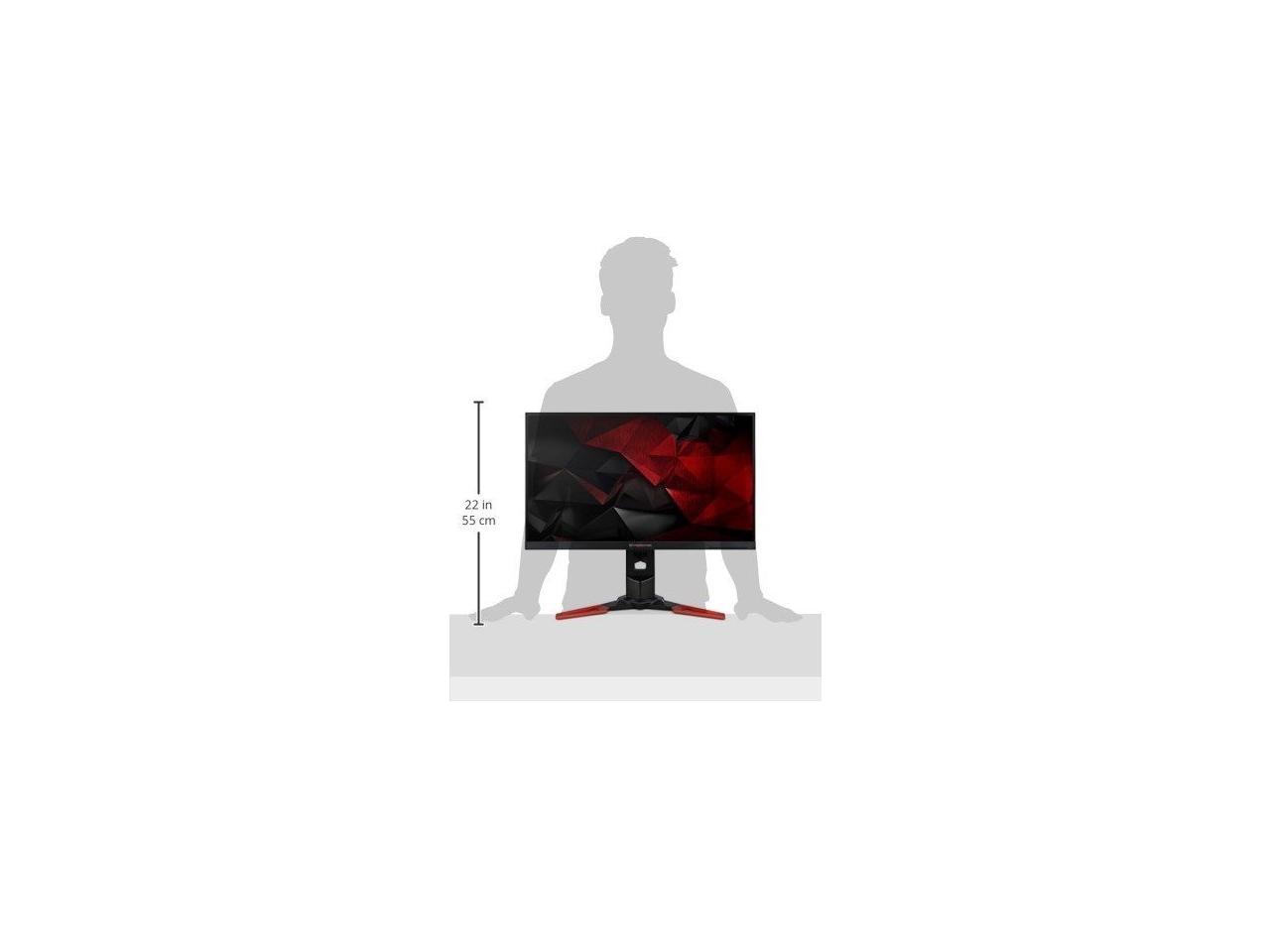 Acer Predator 27-inch IPS 4K UHD (3840 x 2160) Gaming Frameless Monitor| NVIDIA G-Sync| Widescreen Display (2 x 2w speakers|4- USB 3.0 Ports|HDMI & Display Port|4ms Response|300 Nit Brightness