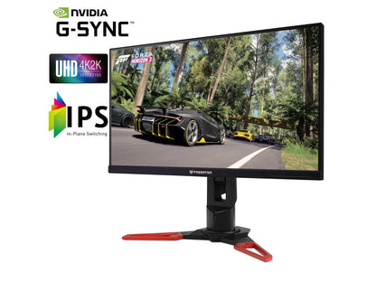 Acer Predator 27-inch IPS 4K UHD (3840 x 2160) Gaming Frameless Monitor| NVIDIA G-Sync| Widescreen Display (2 x 2w speakers|4- USB 3.0 Ports|HDMI & Display Port|4ms Response|300 Nit Brightness