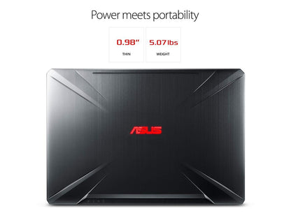 New ASUS TUF Powerful Gaming Laptop(16G High-frequency Memory/1TB SSD M.2+1TB HDD) |15.6 FHD Widescreen|Intel Six-Core i7-8750H | NVIDIA GeForce GTX 1060-6GB| HyperCool Tech |Backlit KB | Windows 10