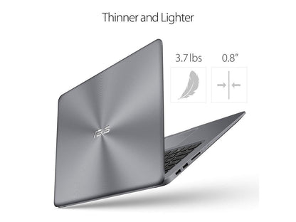 Newest Asus VivoBook Thin & Lightweight Laptop (4G DDR4/128G SSD)|15.6" Full HD(1920x1080) WideView display| AMD Quad Core A12-9720P Processor| Wi-Fi AC|Fingerprint Reader|HDMI |Windows 10 in S Mode