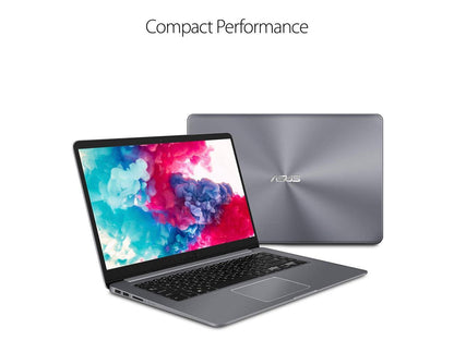 Newest Asus VivoBook Thin & Lightweight Laptop (8G DDR4/256G SSD)|15.6" Full HD(1920x1080) WideView display| AMD Quad Core A12-9720P Processor| Wi-Fi AC|Fingerprint Reader|HDMI |Windows 10 in S Mode