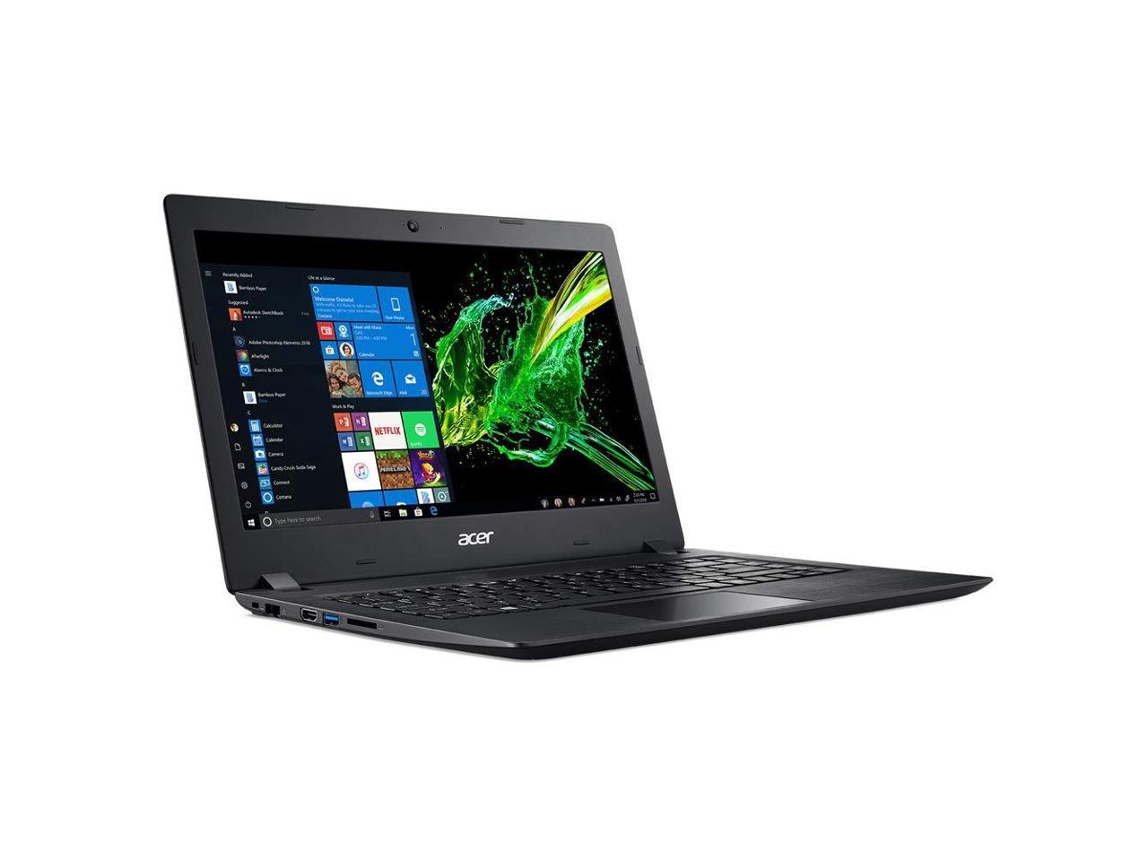 2019 Acer Aspire 14" HD Widescreen 1366 x 768 Laptop | AMD A-Series Processor A9-9420e | 16GB DDR4 RAM | 128GB Solid State Drive | AMD Radeon Graphics | HDMI | Windows 10