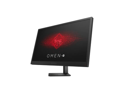 HP Omen 25 Z7Y57AA#ABA 25" (Actual size 24.5") Full HD 1920 x 1080 144Hz 1ms GTG 2x HDMI, DisplayPort AMD FreeSync Anti-Glare Widescreen LED Backlit Gaming Monitor