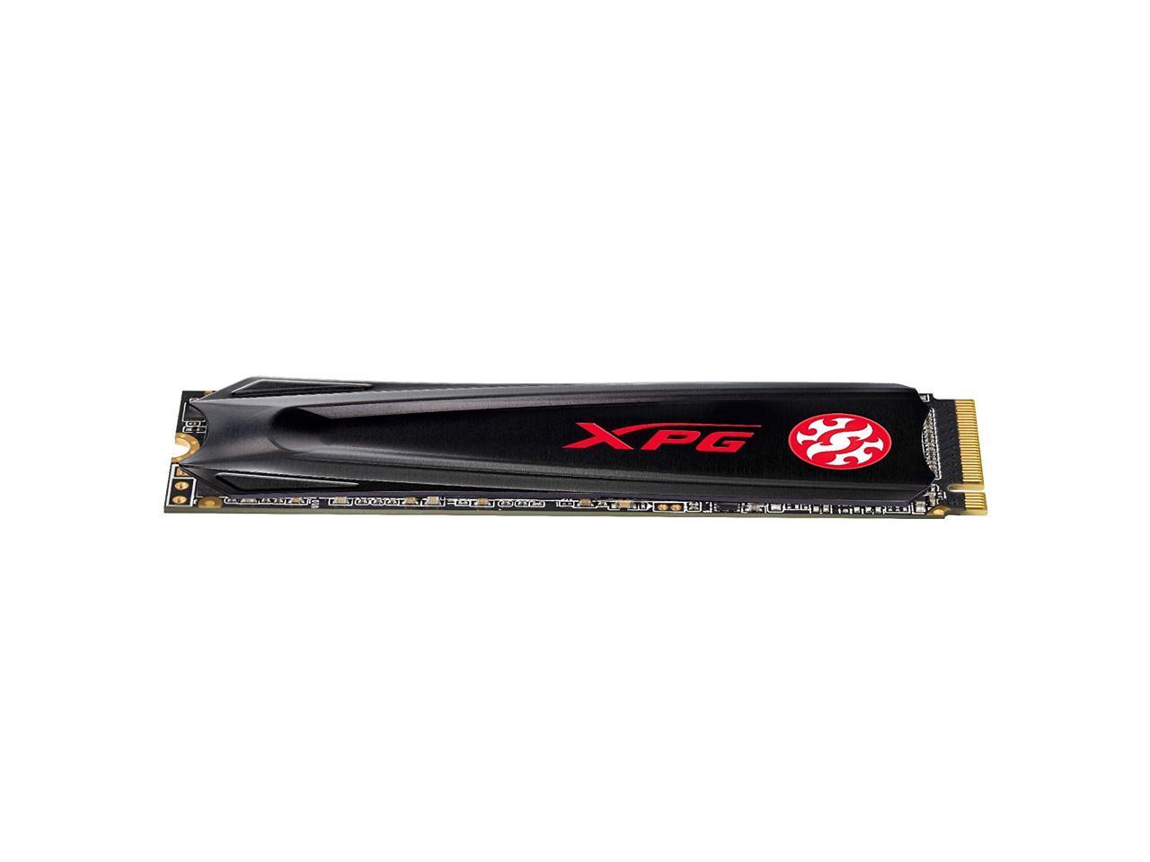 XPG GAMMIX SSD S5 Series: 512GB Internal PCIe Gen3x4 M.2 2280 (NVMe)