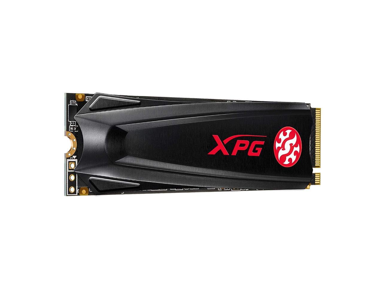 XPG GAMMIX SSD S5 Series: 512GB Internal PCIe Gen3x4 M.2 2280 (NVMe)