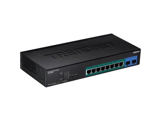 TRENDnet TPE-082WS 10-Port Gigabit PoE+ Managed Switch