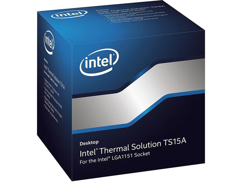 Intel Thermal Solution BXTS15A Heatsink CPU Air Cooling Fan LGA1151 LGA1151 LGA1156