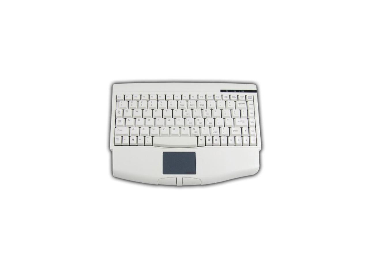 Adesso Mini Touchpad USB Keyboard for Windows with Wrist Rest (ACK-540UW)