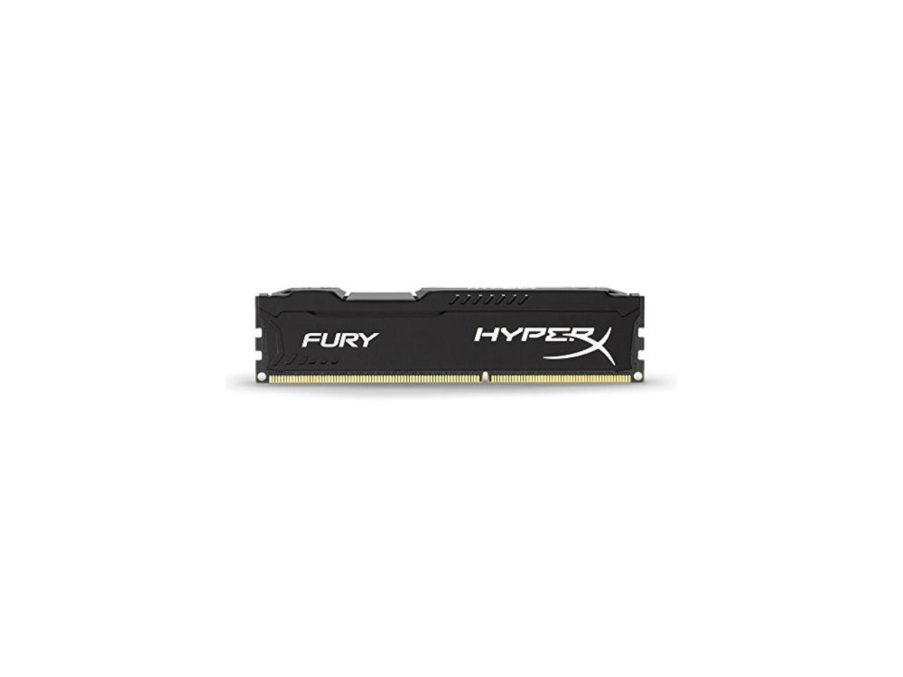 Kingston HyperX FURY 4GB 1600MHz DDR3 CL10 DIMM - Black (HX316C10FB/4)